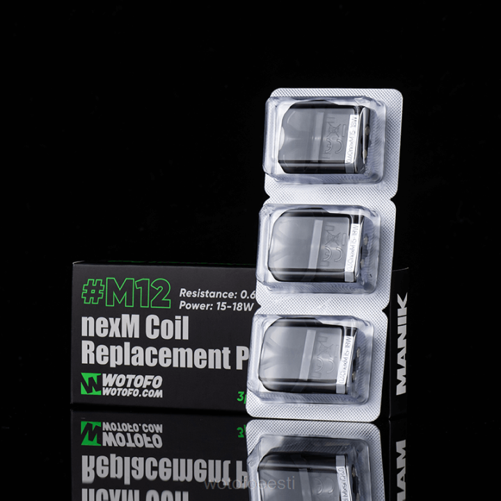 Wotofo Vape Price | Wotofo MANIK mini asenduskarp m12 nexmesh mähis sisseehitatud 3tk VPP288
