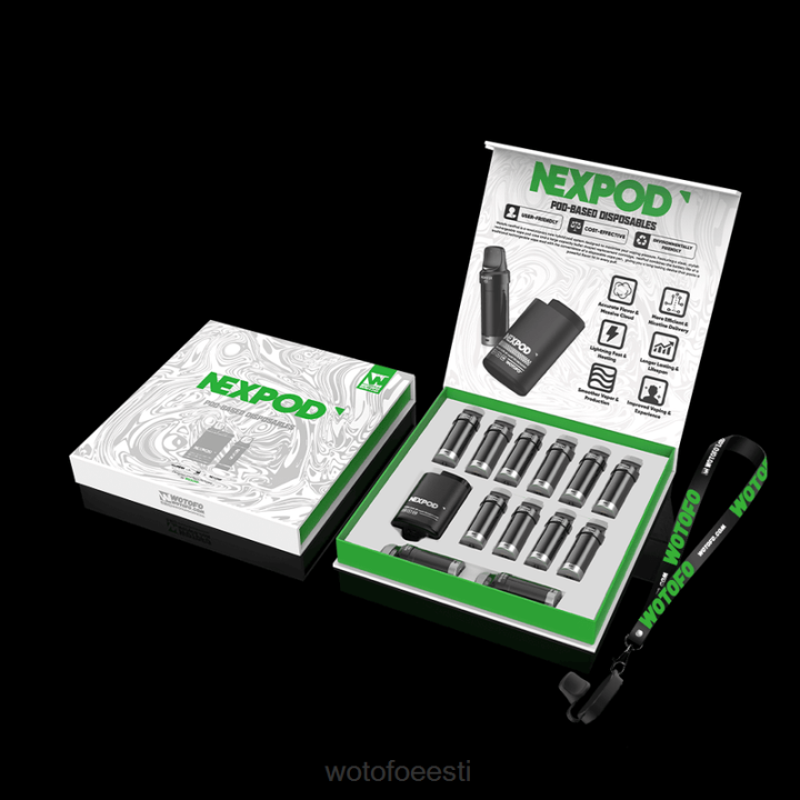 Wotofo Vape Price | Wotofo NEXPOD komplekt 20mg kõikehõlmav kast VPP28
