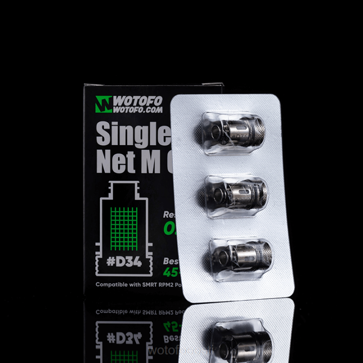 Wotofo E-Cigarette | Wotofo SMRT rpm2 pod coil d31 a1 kooniline võrk 3tk VPP2373