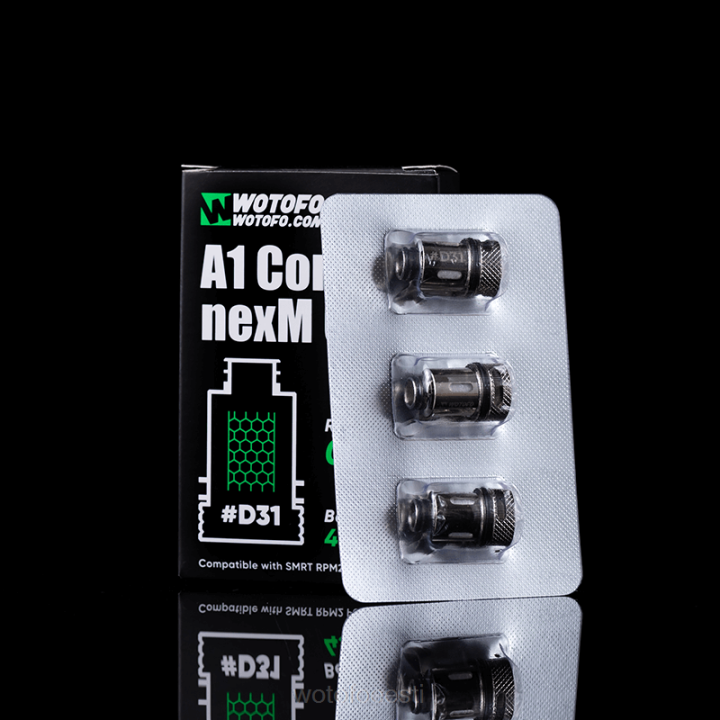 Wotofo E-Cigarette | Wotofo SMRT rpm2 pod coil d31 a1 kooniline võrk 3tk VPP2373