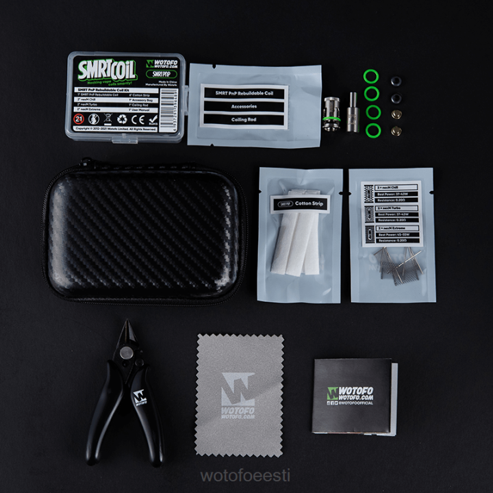 Wotofo Disposable Vape | Wotofo SMRT ümberehitatav mähispakett smrt pnp pakett VPP2346