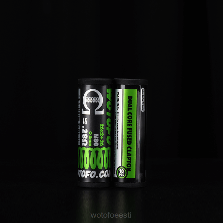 Wotofo Price | Wotofo eelehitatud mähised kahetuumaline sulatatud clapton 0,28 oomi 10 tk VPP2314