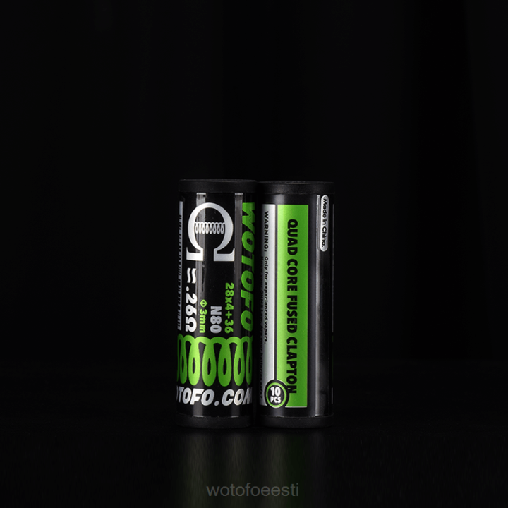 Wotofo Price | Wotofo eelehitatud mähised kahetuumaline sulatatud clapton 0,28 oomi 10 tk VPP2314