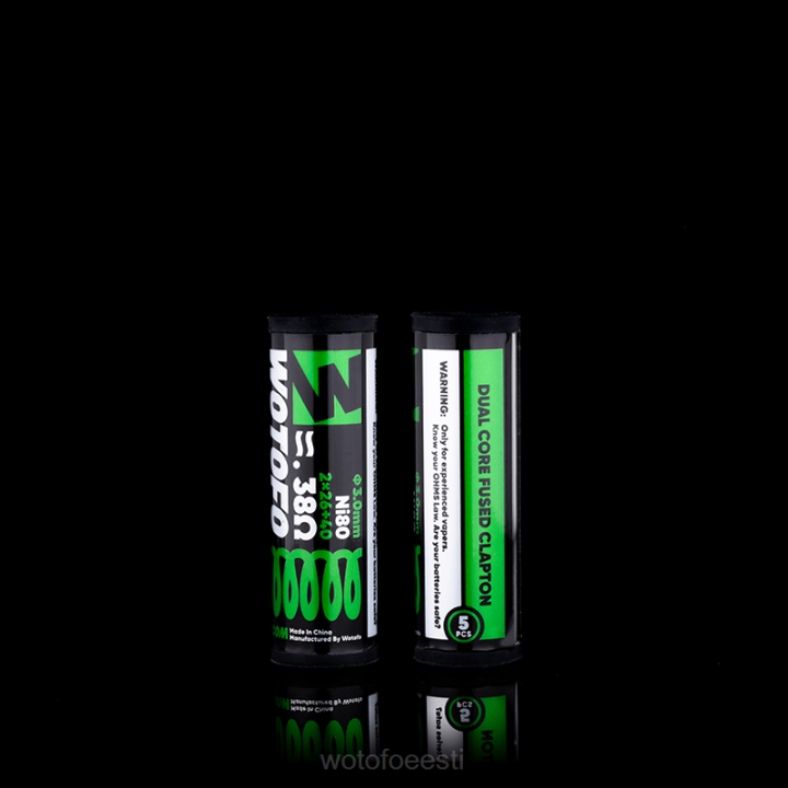 Wotofo Price | Wotofo eelehitatud mähised kahetuumaline sulatatud clapton 0,28 oomi 10 tk VPP2314