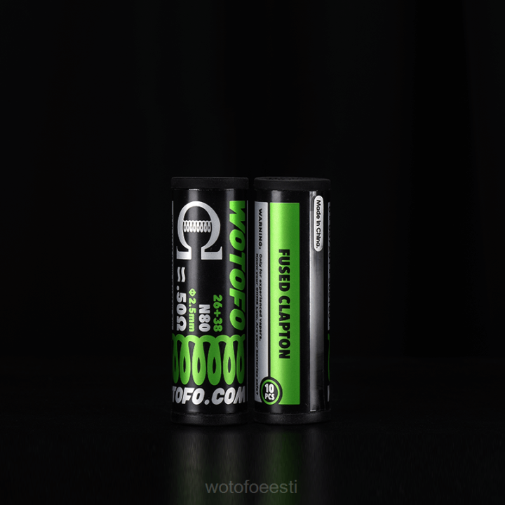 Wotofo Price | Wotofo eelehitatud mähised kahetuumaline sulatatud clapton 0,28 oomi 10 tk VPP2314