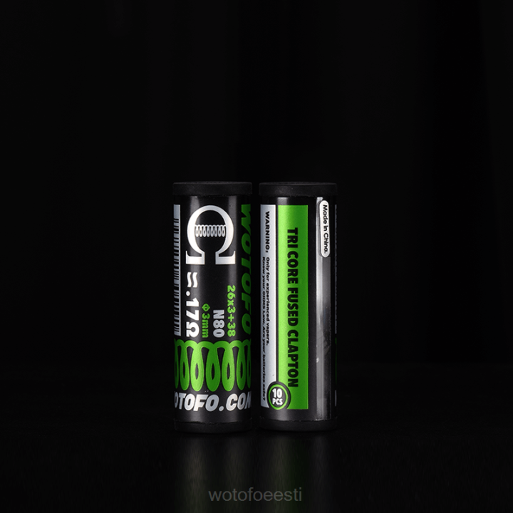 Wotofo Price | Wotofo eelehitatud mähised kahetuumaline sulatatud clapton 0,28 oomi 10 tk VPP2314