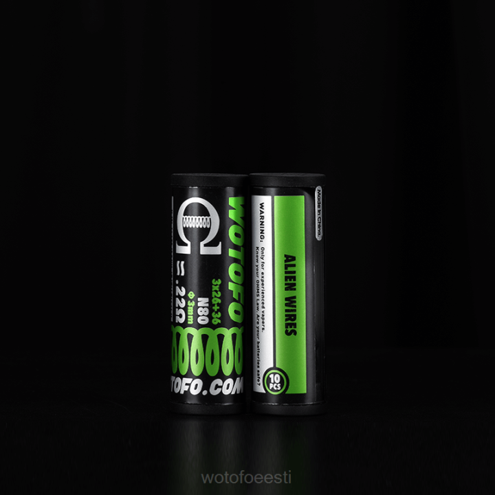 Wotofo Price | Wotofo eelehitatud mähised kahetuumaline sulatatud clapton 0,28 oomi 10 tk VPP2314