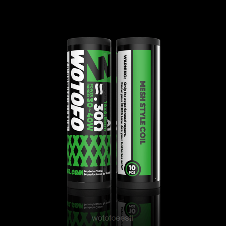 Wotofo Shop Online | Wotofo võrgustiilis mähis profiil ps 0,3ohm 10tk VPP2315